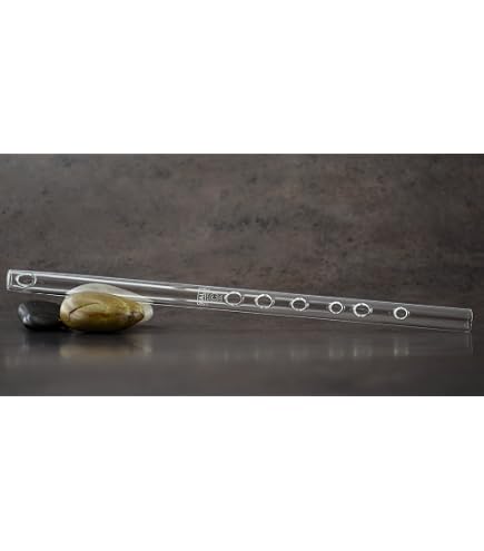 Amazon.com: Hall Crystal Flute 12216 - Inline Glass Flute in D